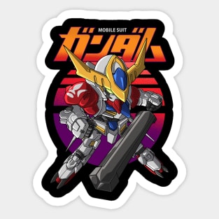 SD barbatos Artwork Sticker